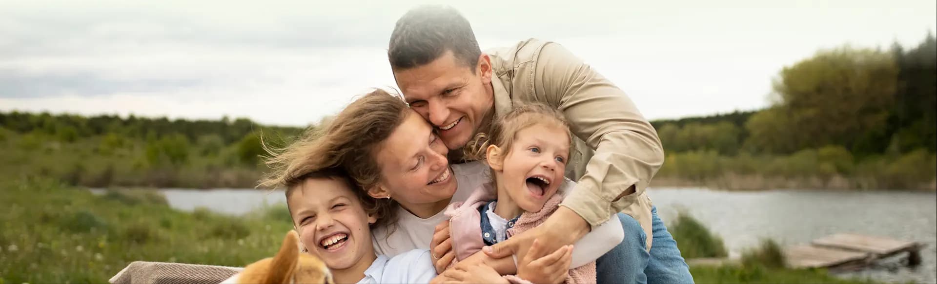 Boldog erdélyi magyar család